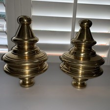Pair Bed Or Curtain Knob Screw