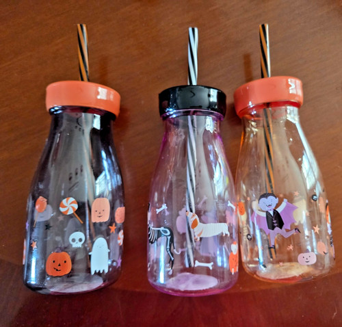 Spooky plastic kids drink - spooky,
