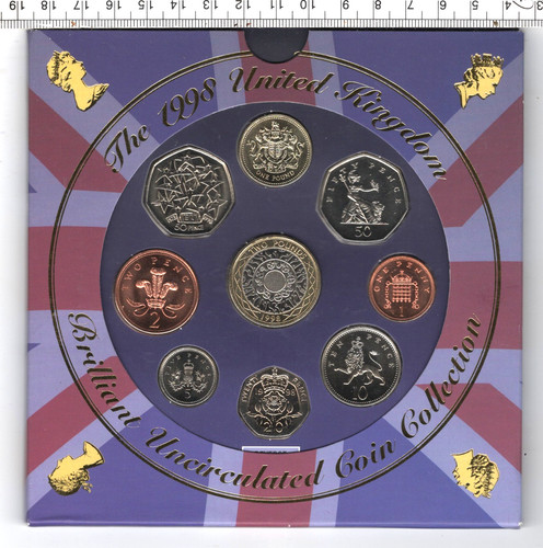 1998 royal mint genuine bright - 1998,