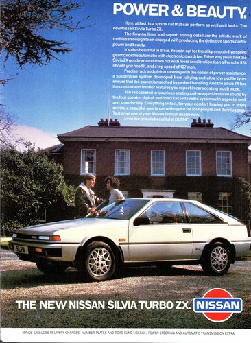 1984 advert for - advert, 'silvia