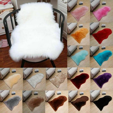 Large Faux Fur Sheepskin Rug