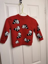 Red Panda Print Fleece-Lined