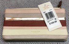 Radley London Large Flapover Leather Wallet Natural.