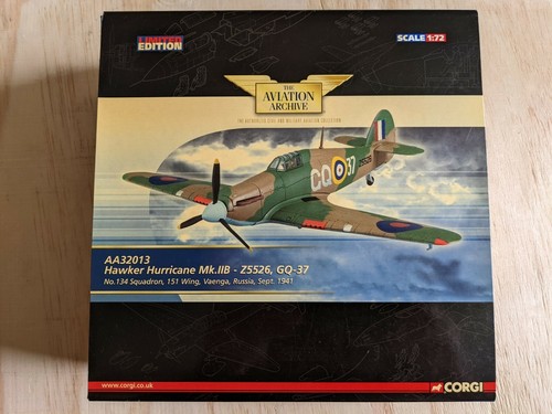 Corgi aviation hawker - corgi,