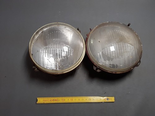 Antique vintage car - car, headlights