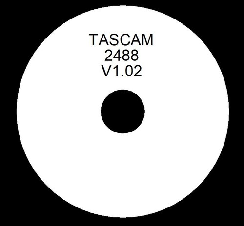 Tascam 2488 firmware operating - firmware,