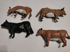 VTG Lot Of 4 Britains Cow