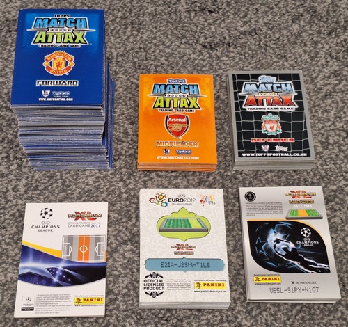 Football cards bundle match - football,