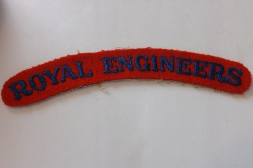 Military cloth badge royal - cloth,