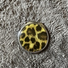 Leopard Print Pocket Mirror