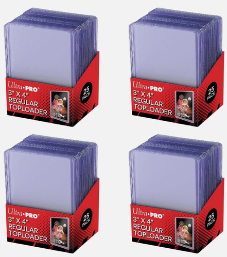 Ultra pro toploaders - 4x, clear