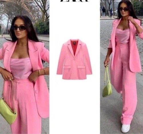 Bnwt women zara bubblegum - women,