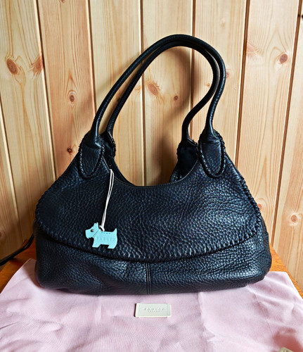 Radley black pebbled leather - black,