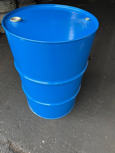 205l blue metal - metal, barrel