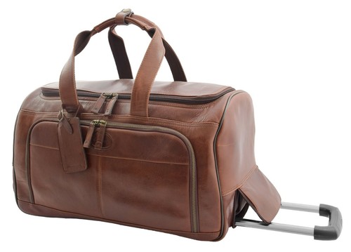 Wheeled genuine leather - wheeled,