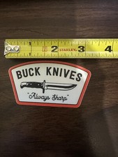 Buck Knife Knives Red White
