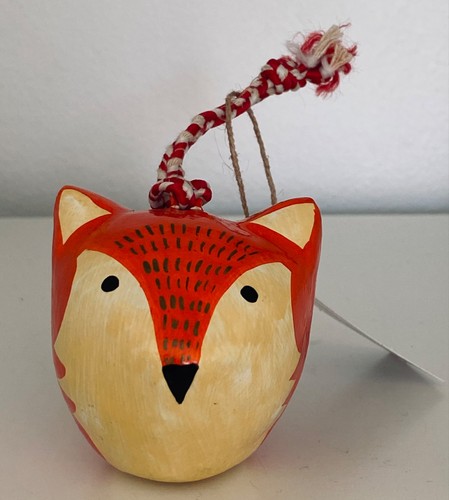 White stuff fox - fox, hanging