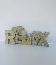 Next Barnaby Bear Relax Sign Rare Discontinued Good Condition