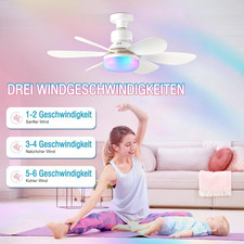 Dimmable Socket Ceiling Fans