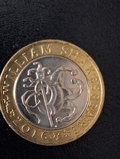 2016 UK 2 Pound Coin 'William