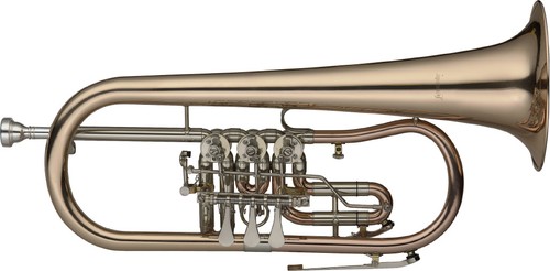 Flugelhorn with rotary - flugelhorn,