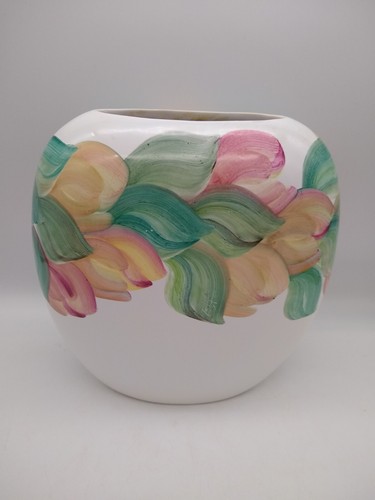 Irish pottery purse vase - purse, avoga