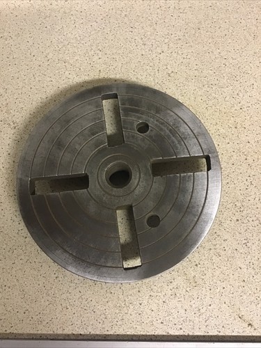 Vintage lathe face plate - vintage,