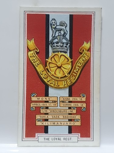 Gallaher cigarette cards army - gallaher,