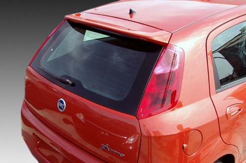 Rear roof spoiler - roof, for