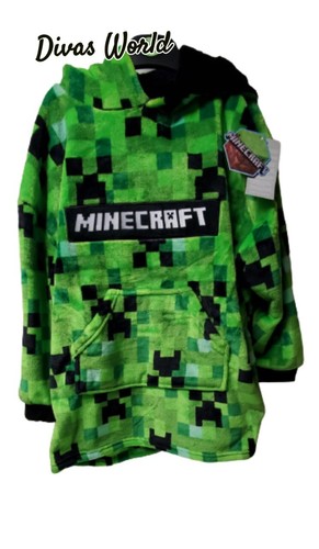 Minecraft creeper hooded - minecraft,