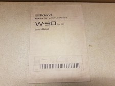 ROLAND W 30 MANUAL