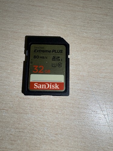 Sandisk extreme plus 32gb - sandisk, 80mb