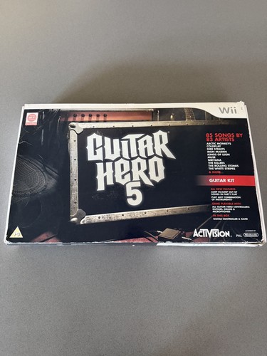 Guitar hero wii - 5, wii,