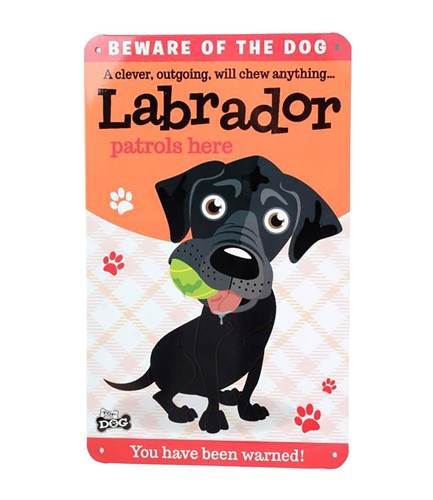 Labrador black dog novelty - black,