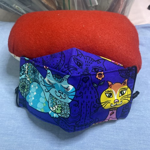 100 cotton handmade - cotton, mask