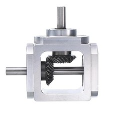 Gear-Box 90 Degree Right Angle Bevel Gear-Box 1:1 Single Output Shaft 13434