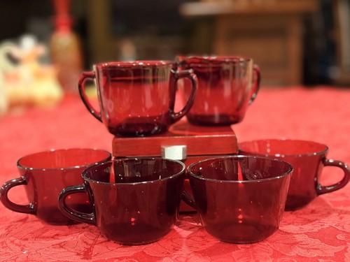 6pc vtg anchor hocking royal - 6pc,