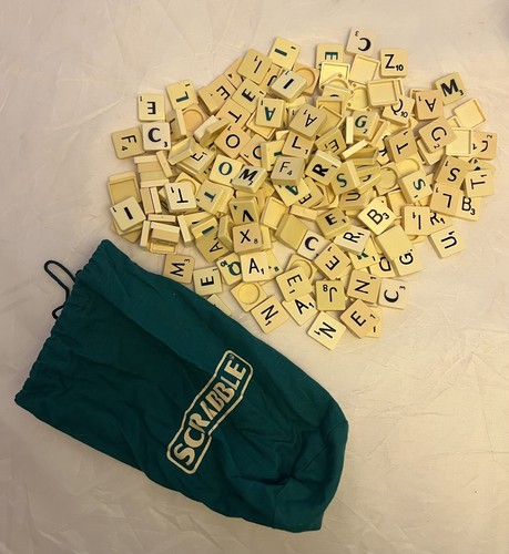 200 assorted scrabble tiles - 200,
