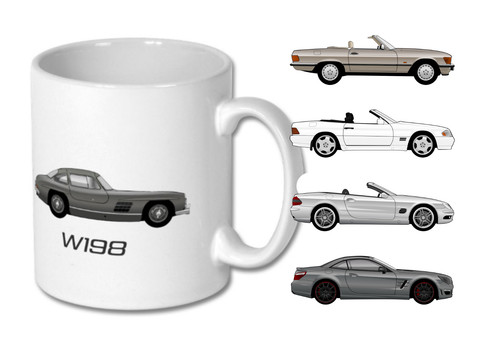 Mug mercedes various - -,