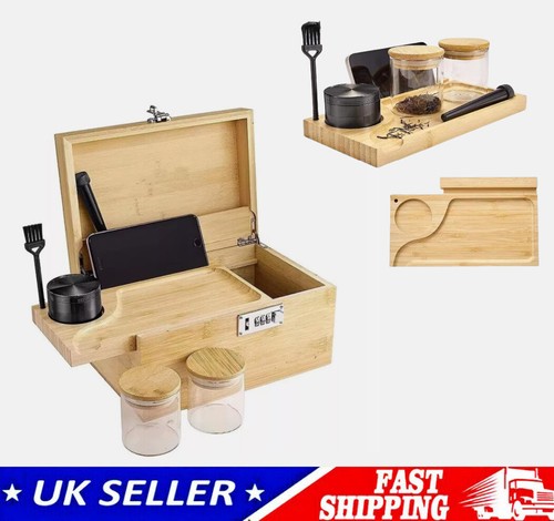 Bamboo box with combination - box,