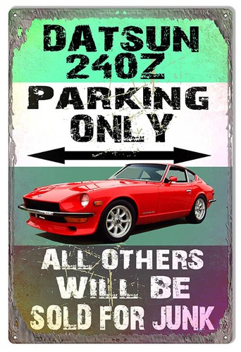 Vintage style metal - style, sign