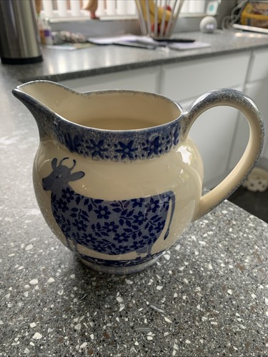 Moorland pottery cow - 5”, tall