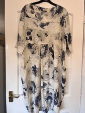 BLUE/CREAM FLORAL WOOLOVERS