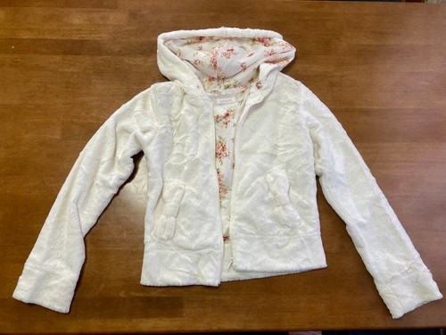 Liz lisa white fleece jacket - liz,