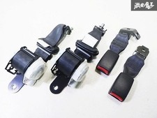 Honda Integra DC5 Type R OEM Rear Seat Belt Harness Buckle Catch Set from japan