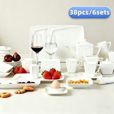 38pc Dinner Set Porcelain