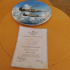 Coalport Flight Through The Clouds Reach For The Sky Collectors Plate Ltd Editon