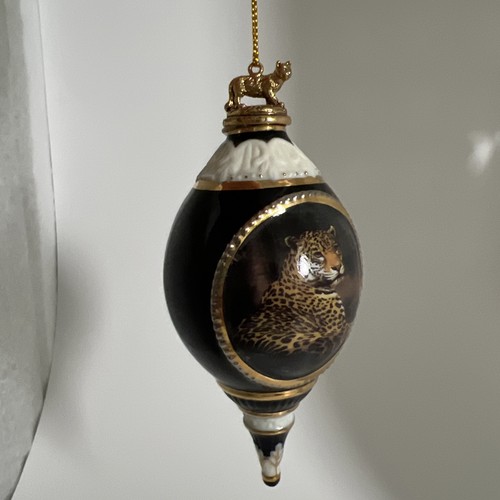 Jaguar porcelain christmas - jaguar,