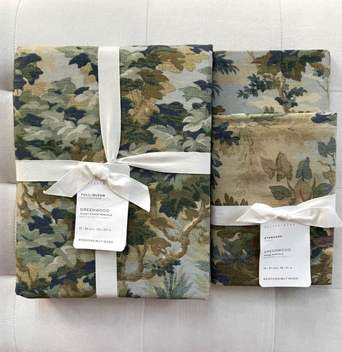 Pottery barn greenwood percale - pottery,