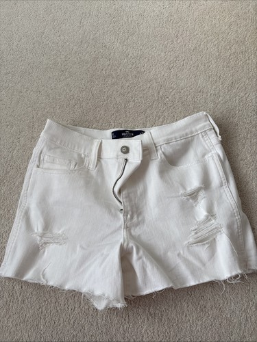Ladies white hollister denim - hollister,